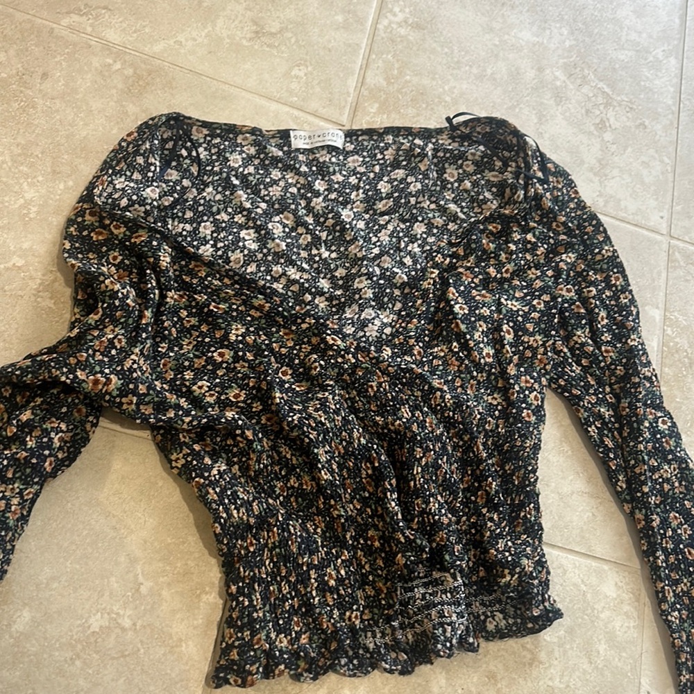 Nordstrom Floral Top